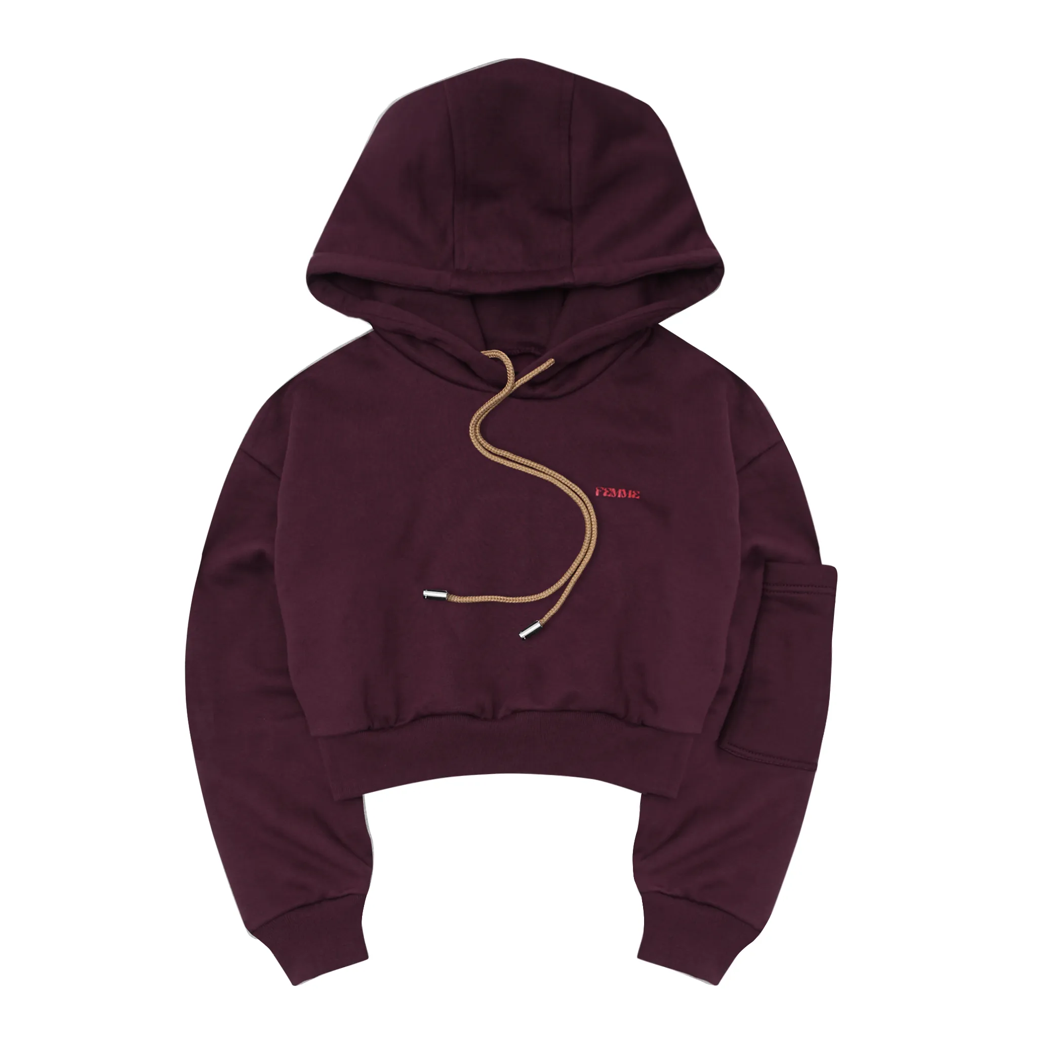 LOUNGE HOODIE IN WINE