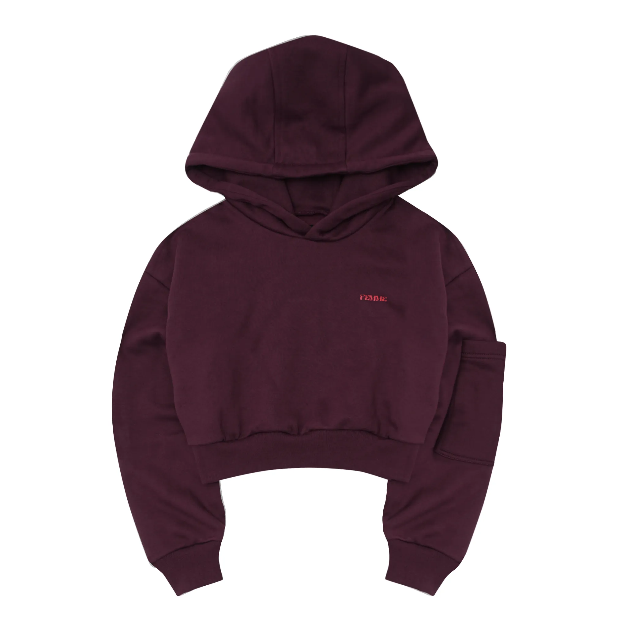 LOUNGE HOODIE IN WINE