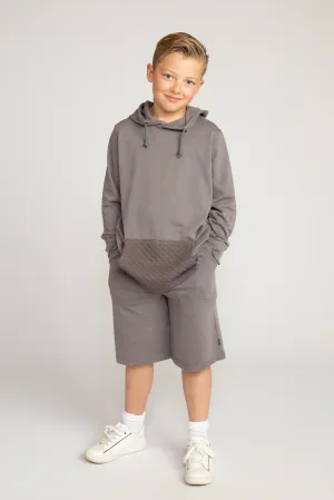 Lounge Quilted Pocket Hoody