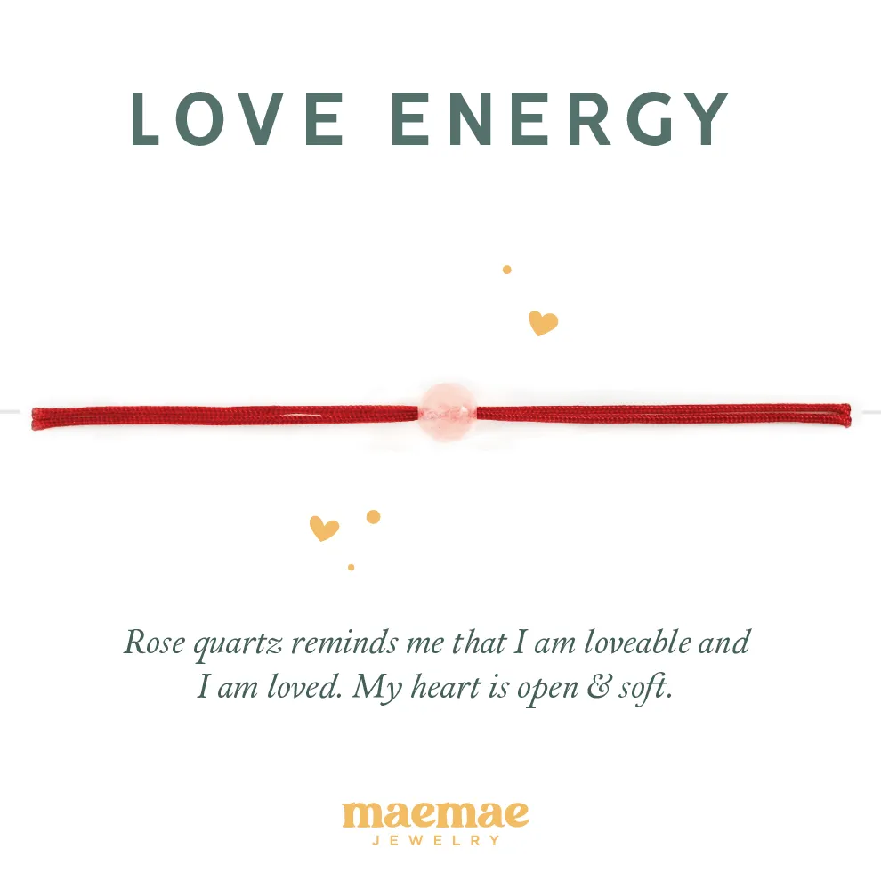 Love Energy Rose Quartz Bracelet