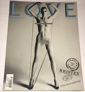 LOVE Magazine #3 2010 KRISTEN MCMENAMY Dree Hemingway NIMUE SMITH Lara Stone