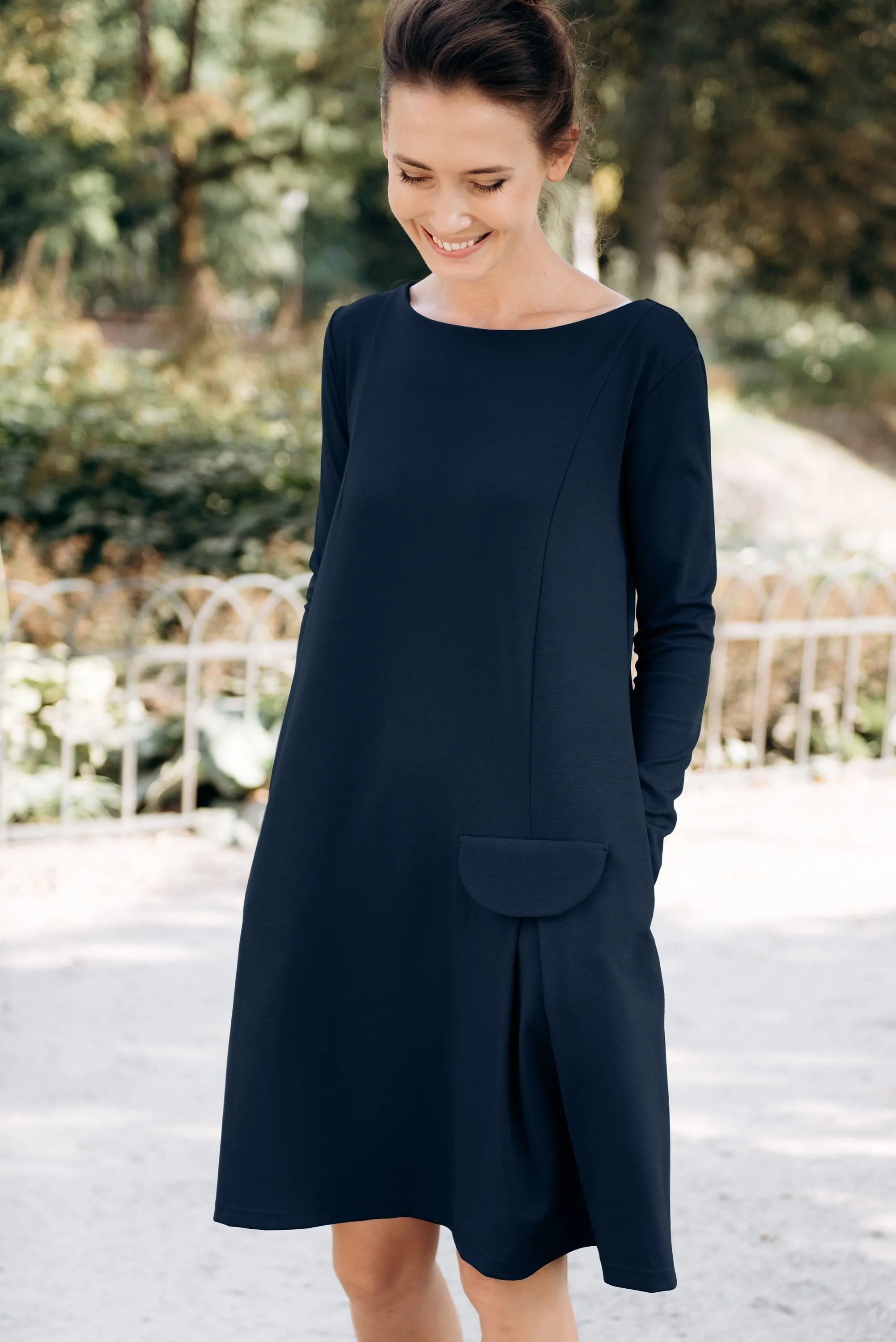LOVELY dress, Royal blue, L