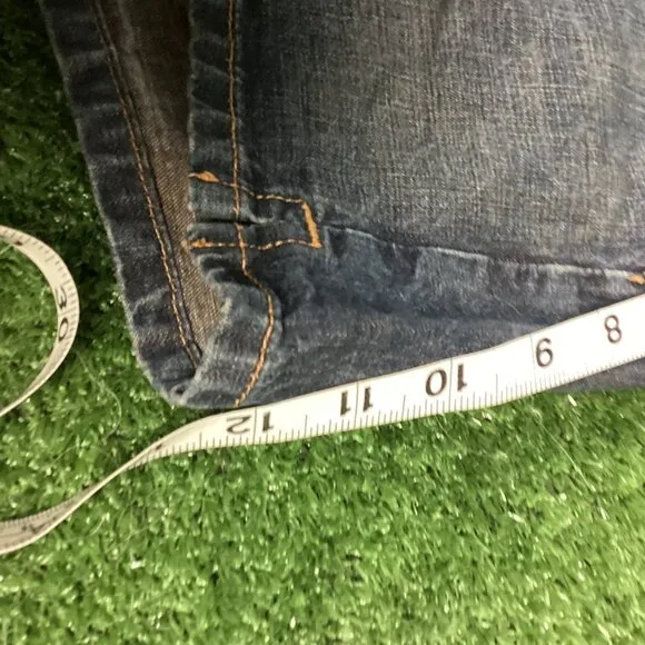 Lucky Brand Dungarees Shorts Light Wash Denim 10/30
