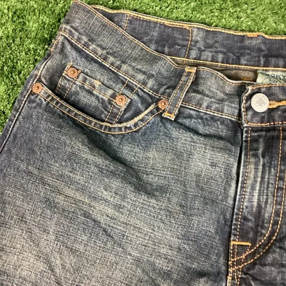 Lucky Brand Dungarees Shorts Light Wash Denim 10/30