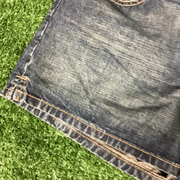 Lucky Brand Dungarees Shorts Light Wash Denim 10/30