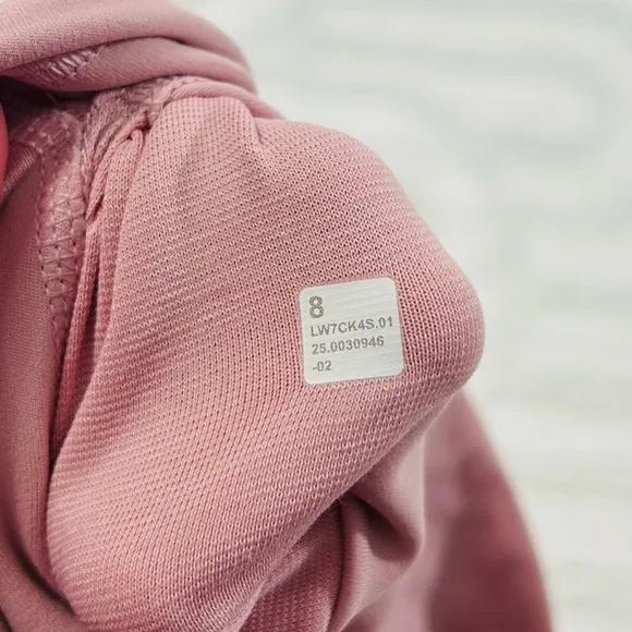 LULULEMON ATHLETICA Align™ High-Rise Short 6&quot; Pink Haze 8 NWT