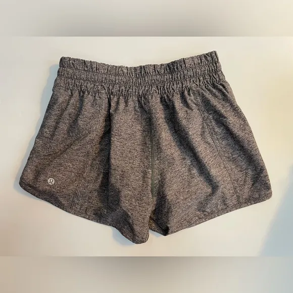 LULULEMON Tracker Short V *4&quot; in Heather Lux Multi Black Size 6