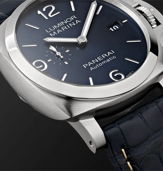 Luminor Marina Automatic 44mm Stainless Steel and Alligator Watch