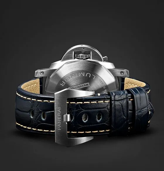 Luminor Marina Automatic 44mm Stainless Steel and Alligator Watch