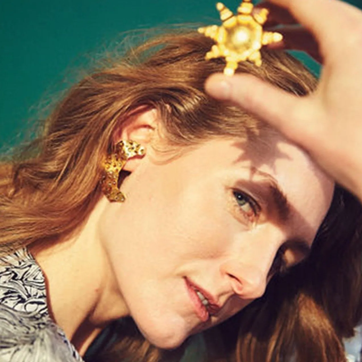 LUNA Large Crystal Earrings