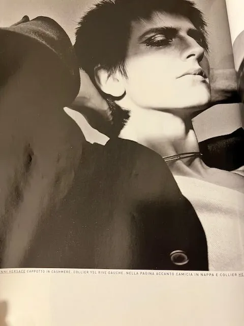 L'UOMO VOGUE Magazine December 1999 Bruce Weber WILLEM DAFOE Vtg Rare