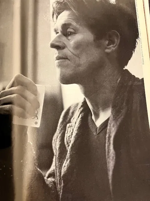 L'UOMO VOGUE Magazine December 1999 Bruce Weber WILLEM DAFOE Vtg Rare