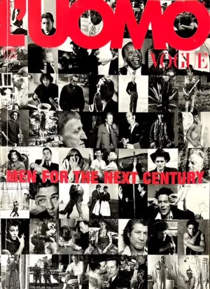 L'UOMO VOGUE Magazine December 1999 Bruce Weber WILLEM DAFOE Vtg Rare