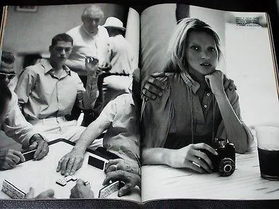 L'UOMO VOGUE Magazine October 2000 TYSON BALLOU & KATE MOSS by BRUCE WEBER