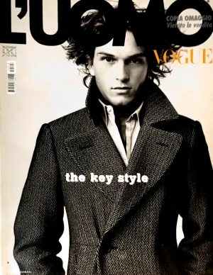 L'UOMO Vogue Magazine September 2001 BRUCE WEBER Naomi Campbell VINCENT CASSEL
