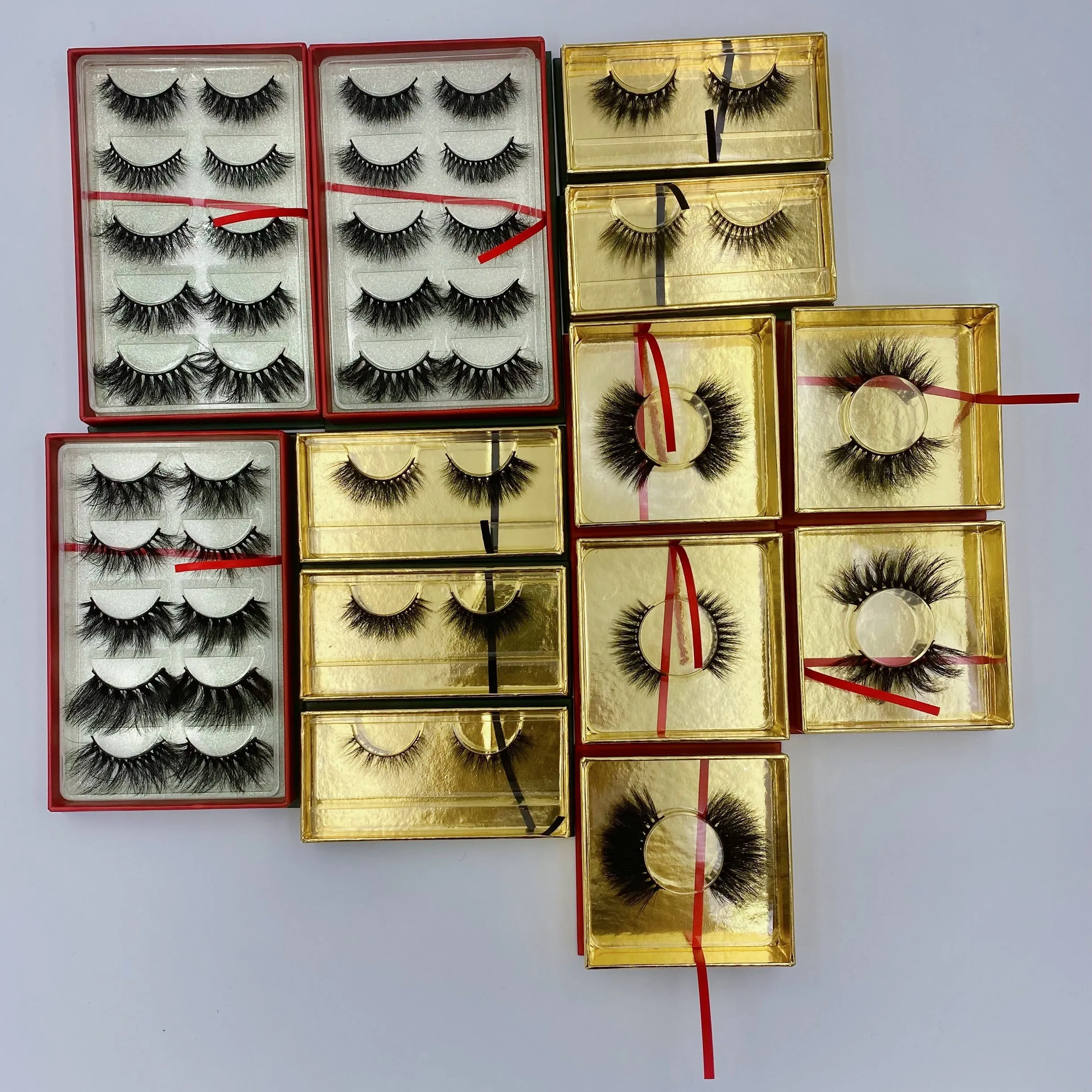 Luwel lashes 3D mink lashes faux lashes lash extensions 25pairs blind box