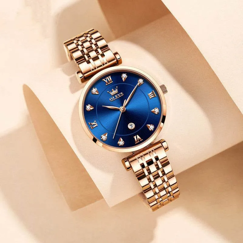 Luxe Radiance Quartz Watch