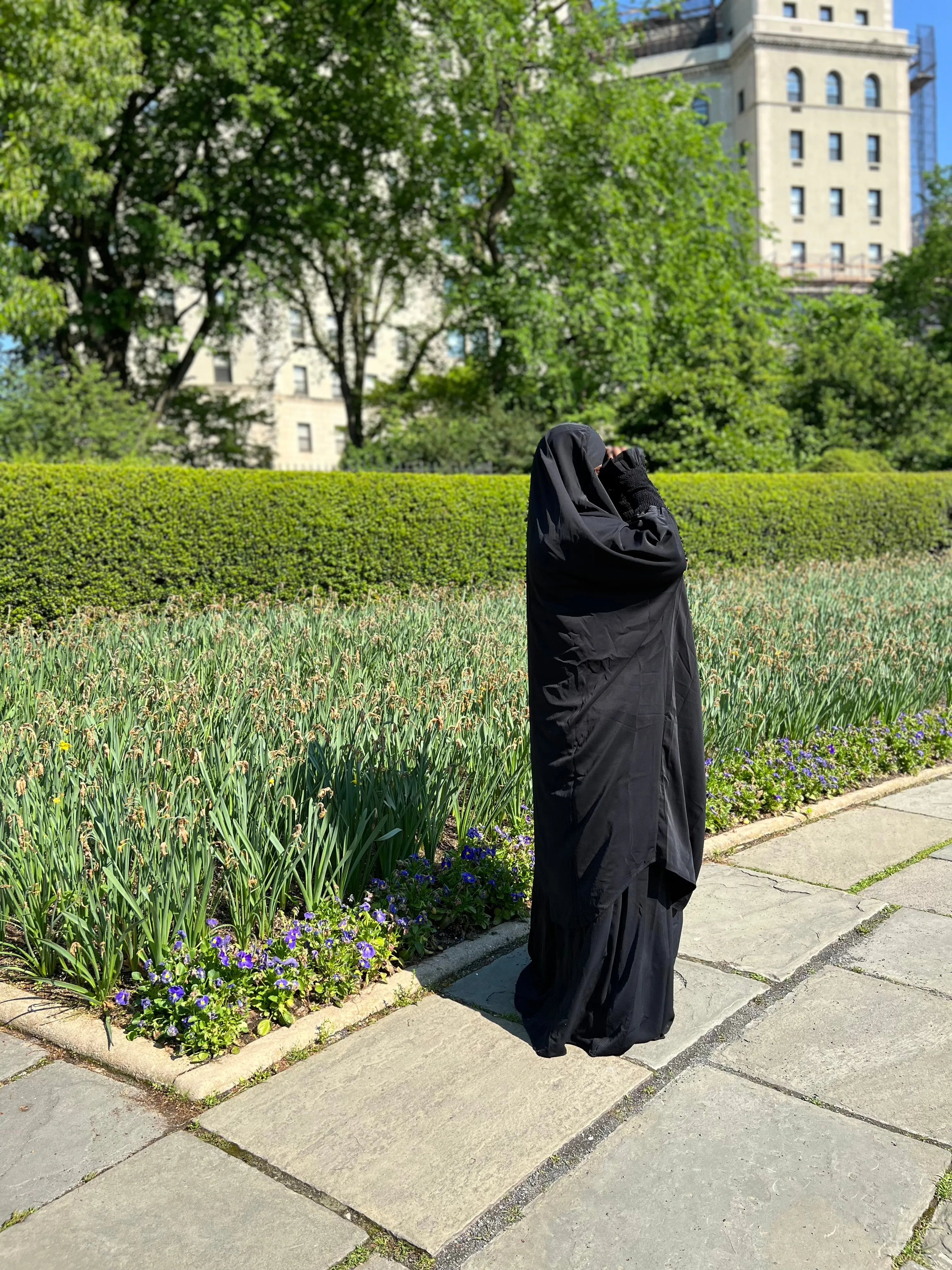 Luxury 2 pieces jilbabs - Black