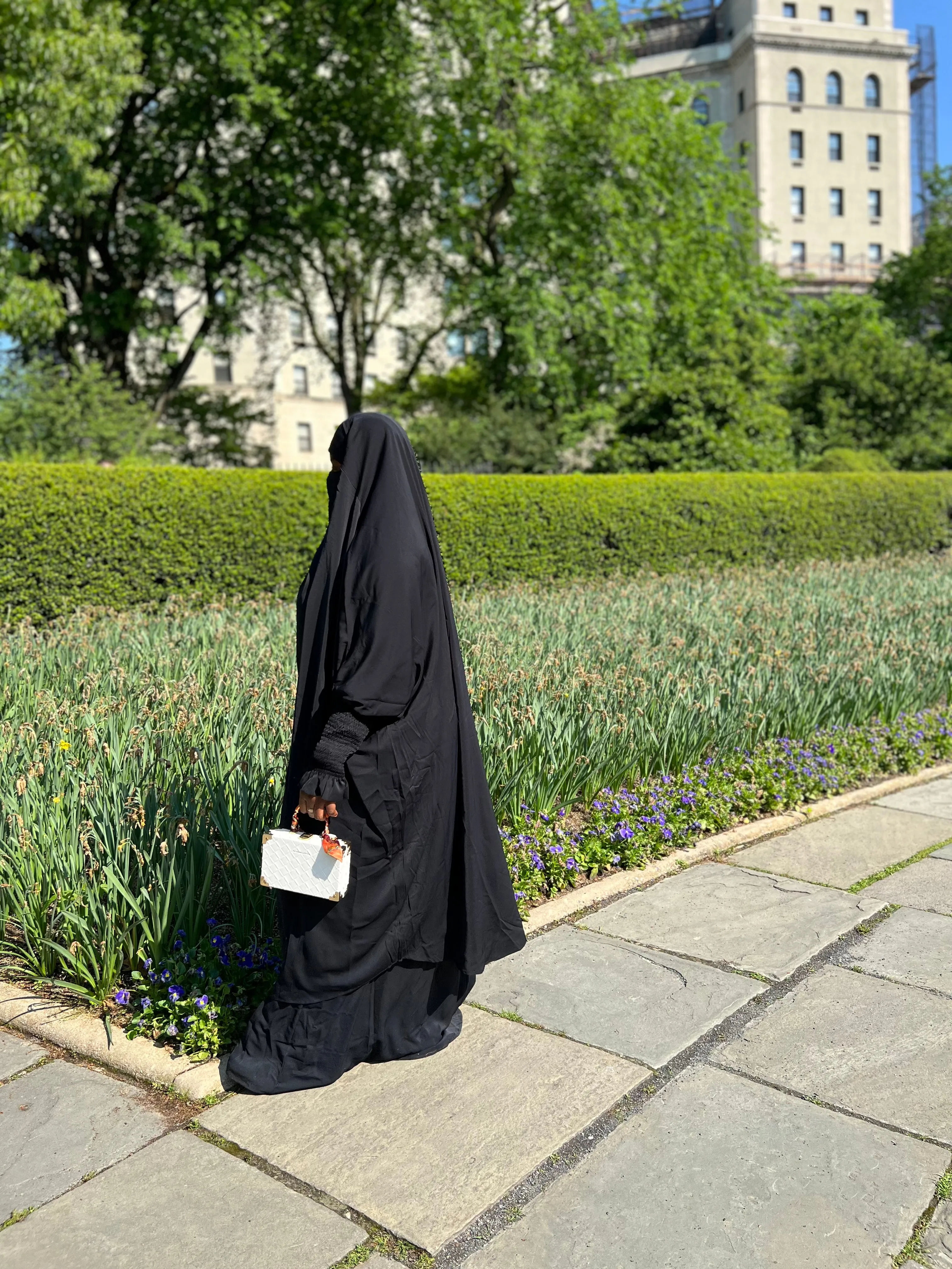 Luxury 2 pieces jilbabs - Black
