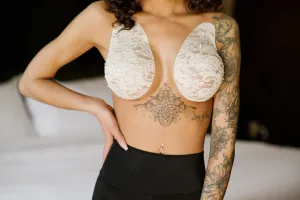 Luxury Adhesive Lace Breast Tape In Ivory - My Perfect Pair