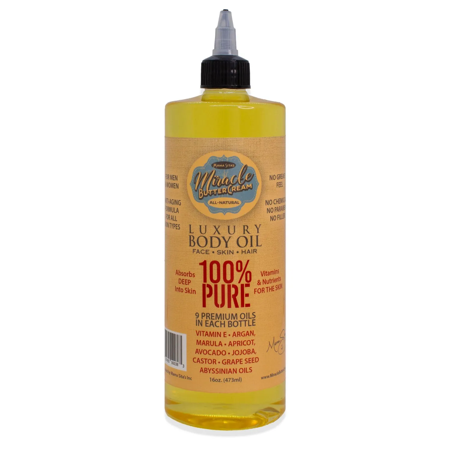 Luxury Body Oil for Face, Skin, & Hair