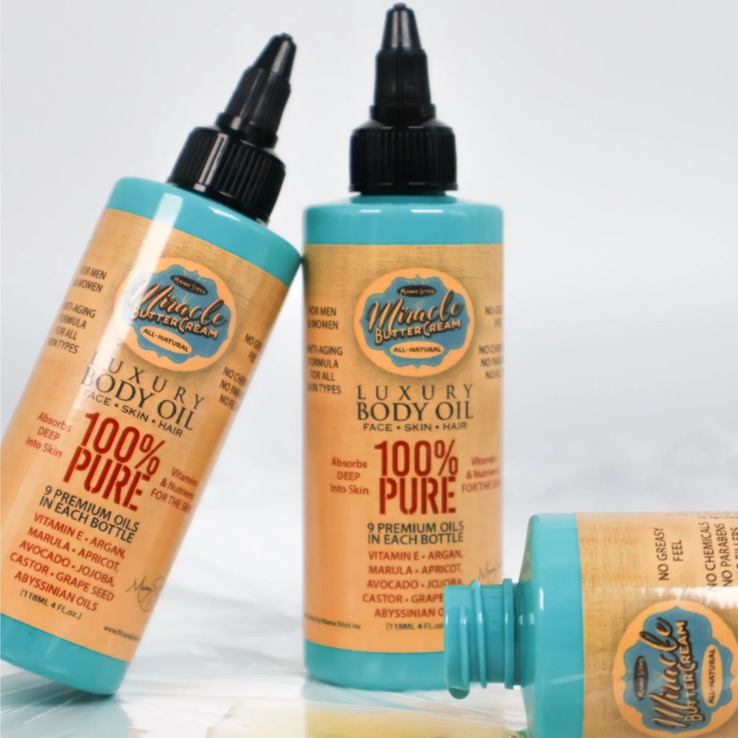 Luxury Body Oil for Face, Skin, & Hair