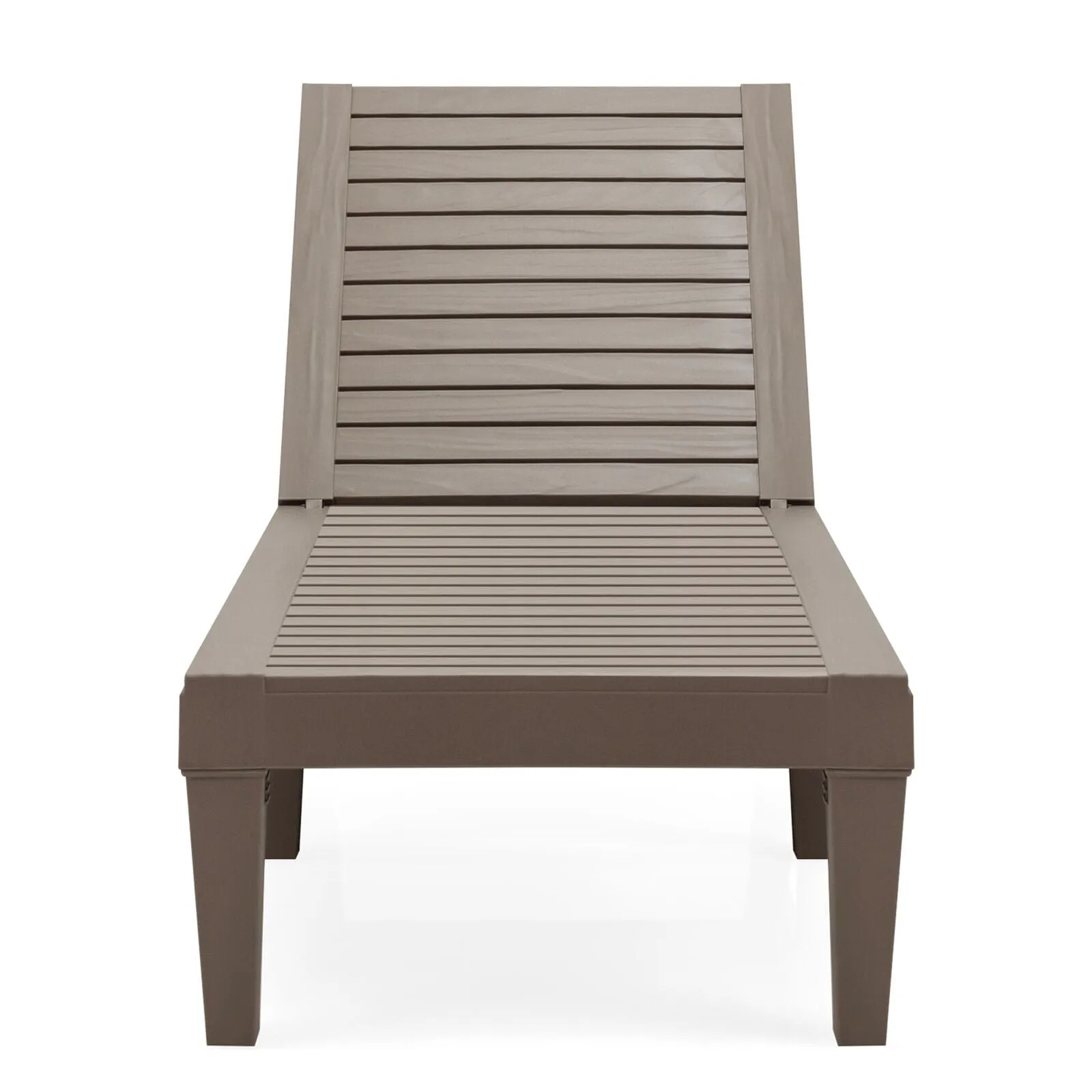 Luxury Folding Outdoor Chaise Lounge Chair 2 Pcs