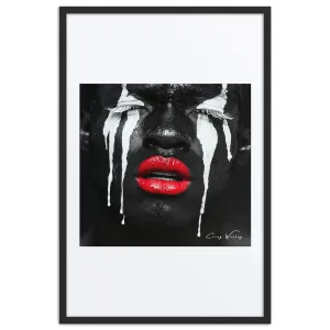 Luxury Framed Wall Art – Liberated Tears | Expressive Statement Piece