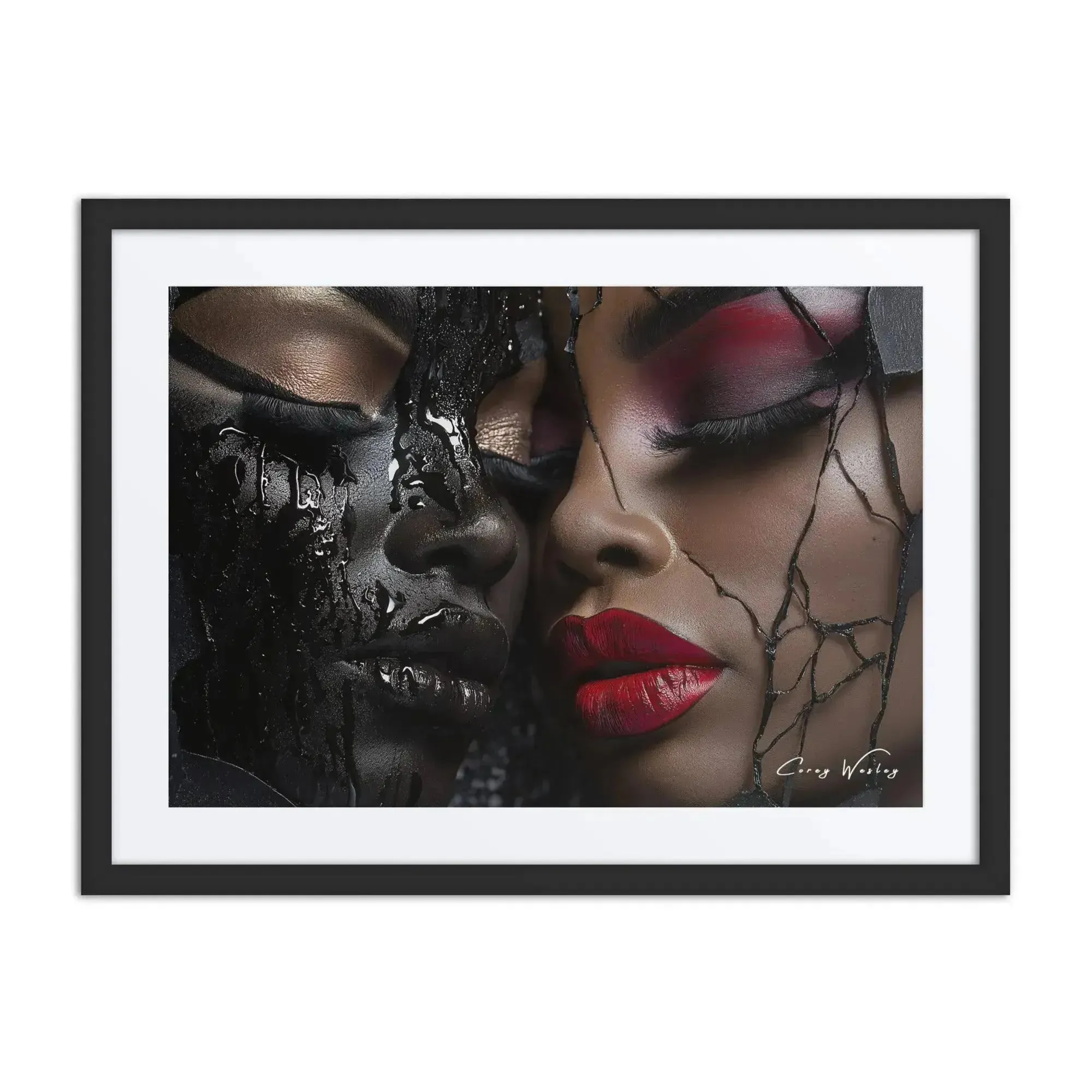 Luxury Framed Wall Art – Reflection | Thought-Provoking Statement