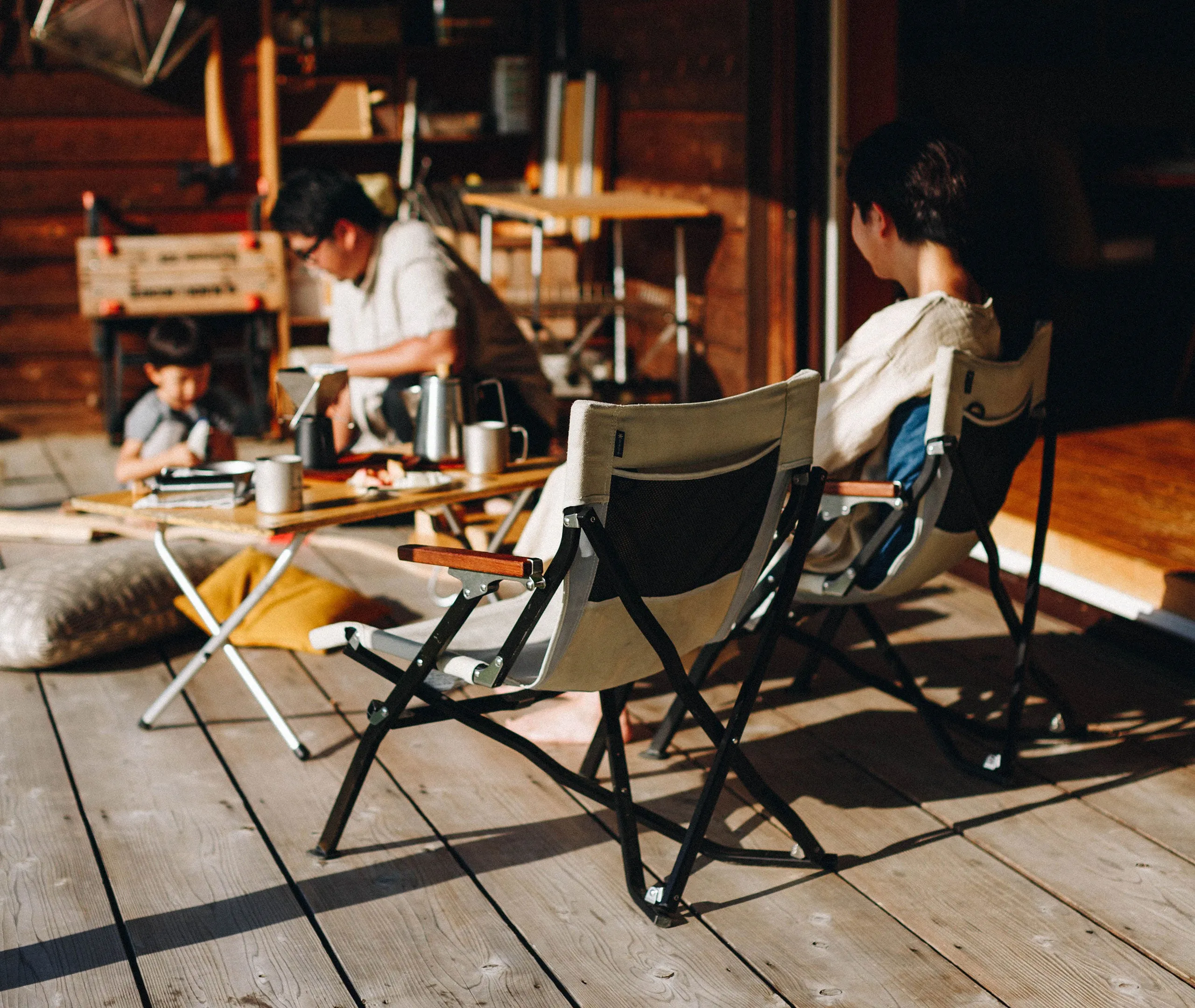 Luxury Low Beach Chair - Ivory