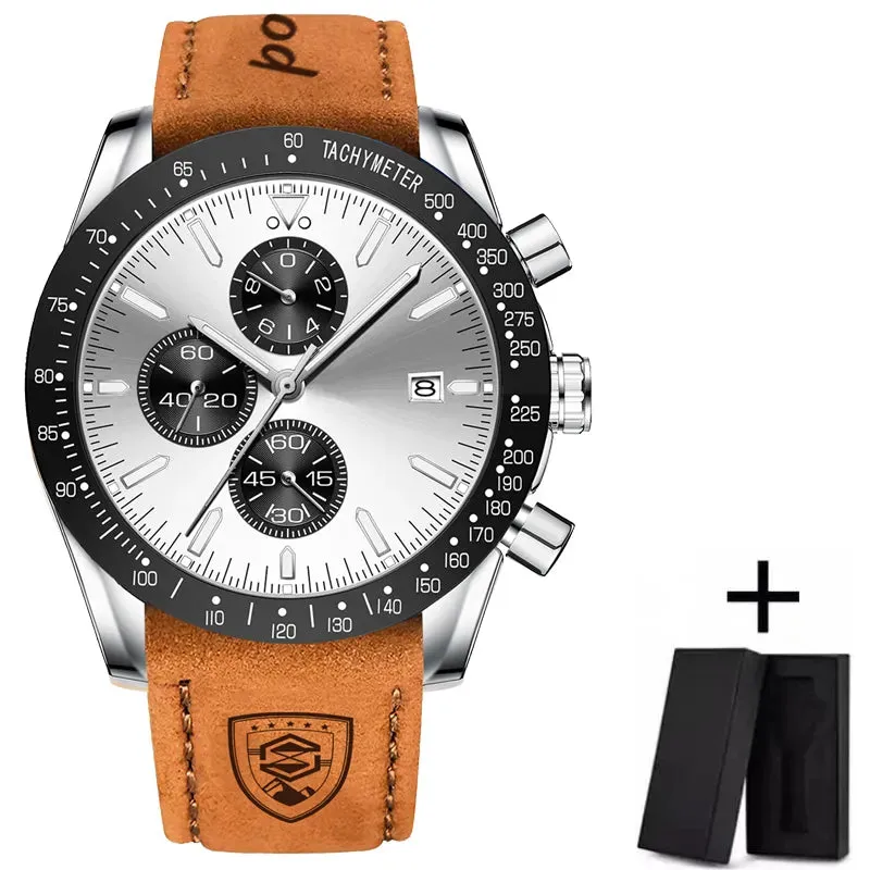 Luxury Men's Watches Silicone Strap