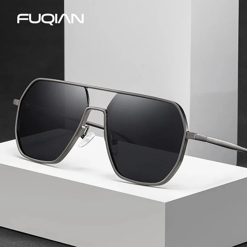Luxury Metal Photochromic Sunglasses for Men & Women