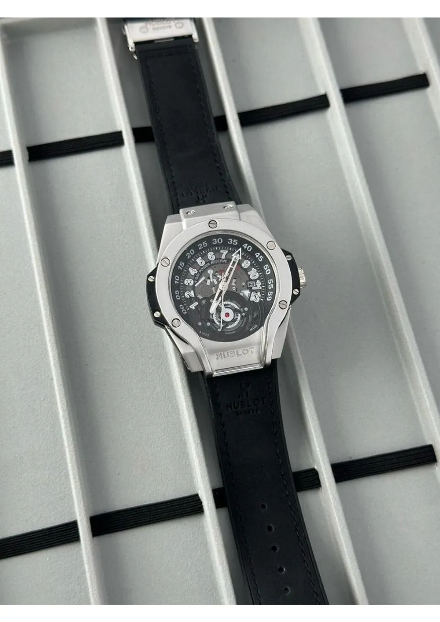Luxury Skeleton Dial Watch - Hublot Design | Limited Offer