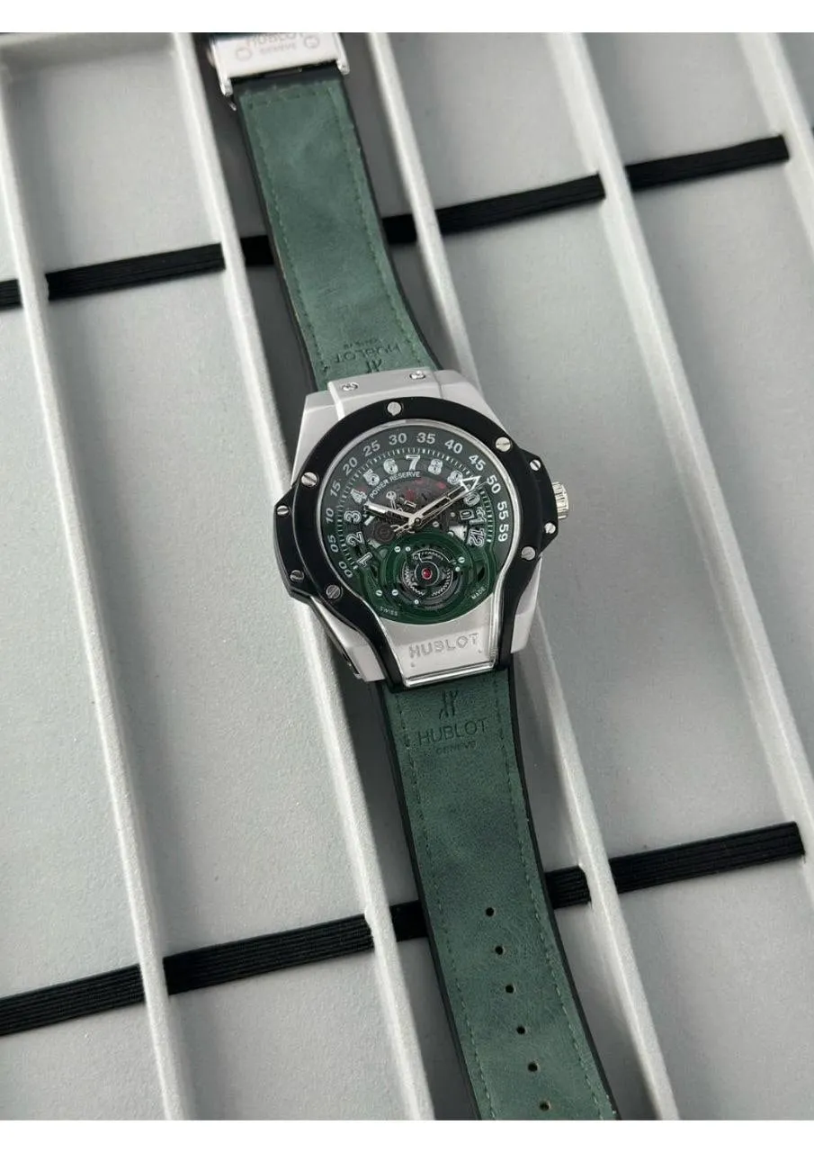Luxury Skeleton Dial Watch - Hublot Design | Limited Offer