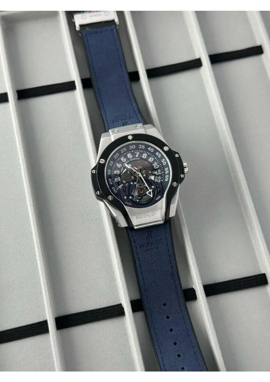 Luxury Skeleton Dial Watch - Hublot Design | Limited Offer