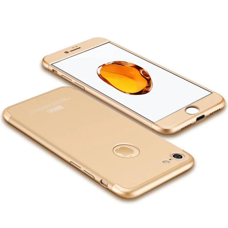 Luxury Slim 3 in 1 Hybrid Armor Hard Case For Apple iphone 6 Plus/6s Plus Full Body 360 Degree Protection Back Cover Case