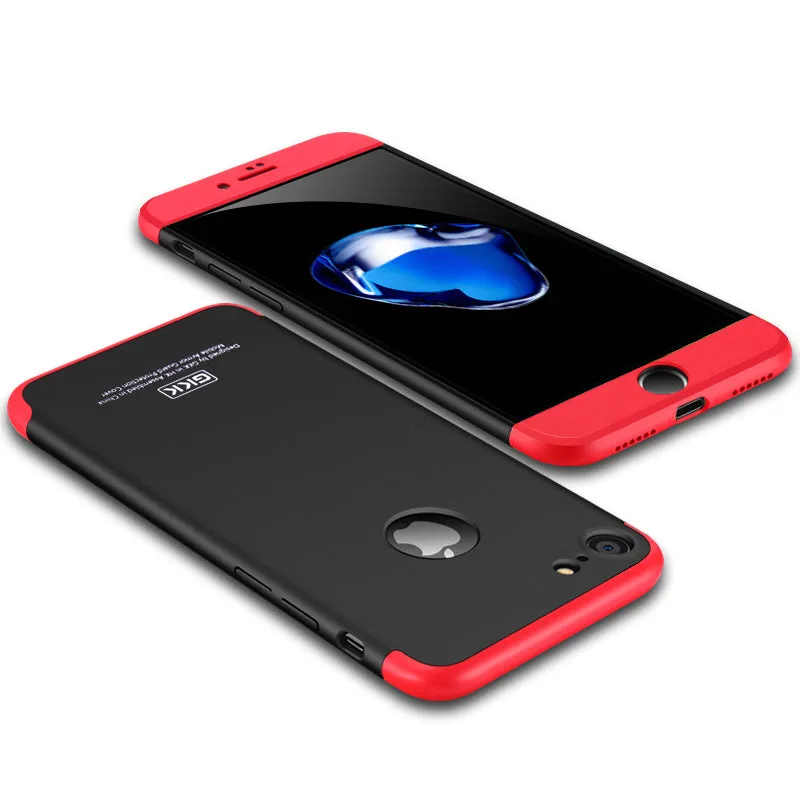 Luxury Slim 3 in 1 Hybrid Armor Hard Case For Apple iphone 6 Plus/6s Plus Full Body 360 Degree Protection Back Cover Case