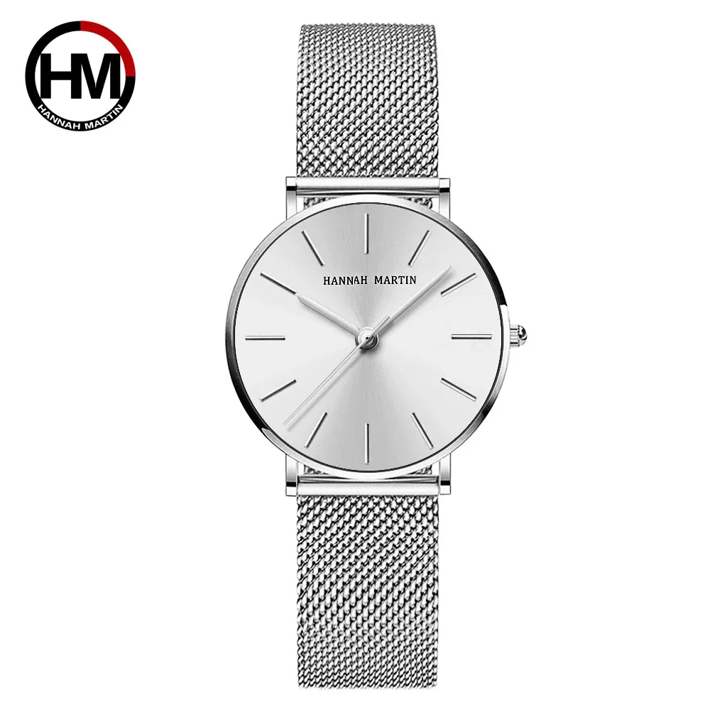 Luxury Slim Stainless Steel Women's Watch