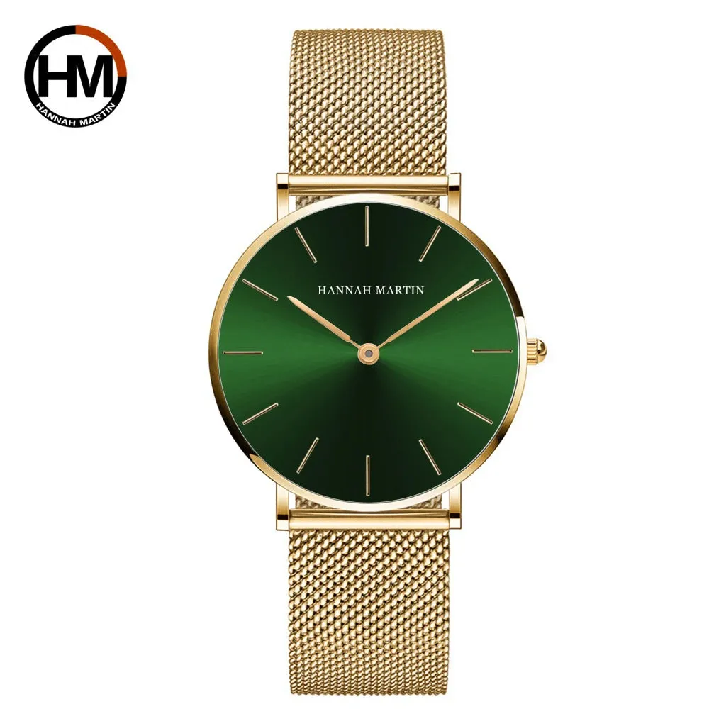 Luxury Slim Stainless Steel Women's Watch