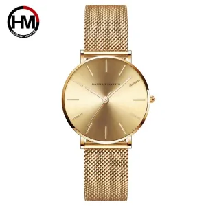 Luxury Slim Stainless Steel Women's Watch