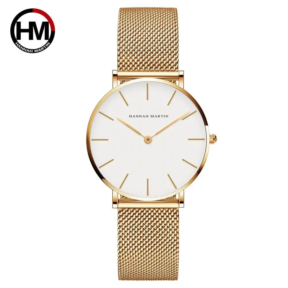 Luxury Slim Stainless Steel Women's Watch