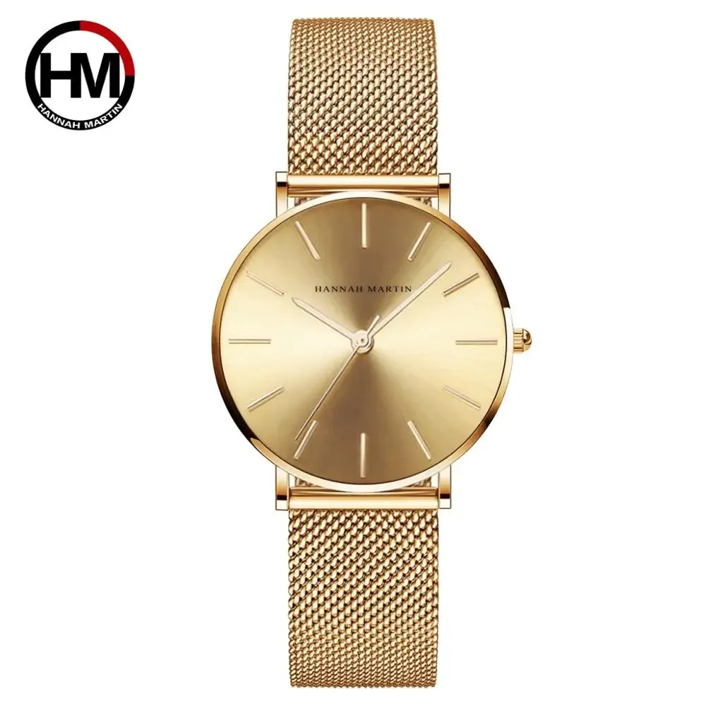 Luxury Slim Stainless Steel Women's Watch