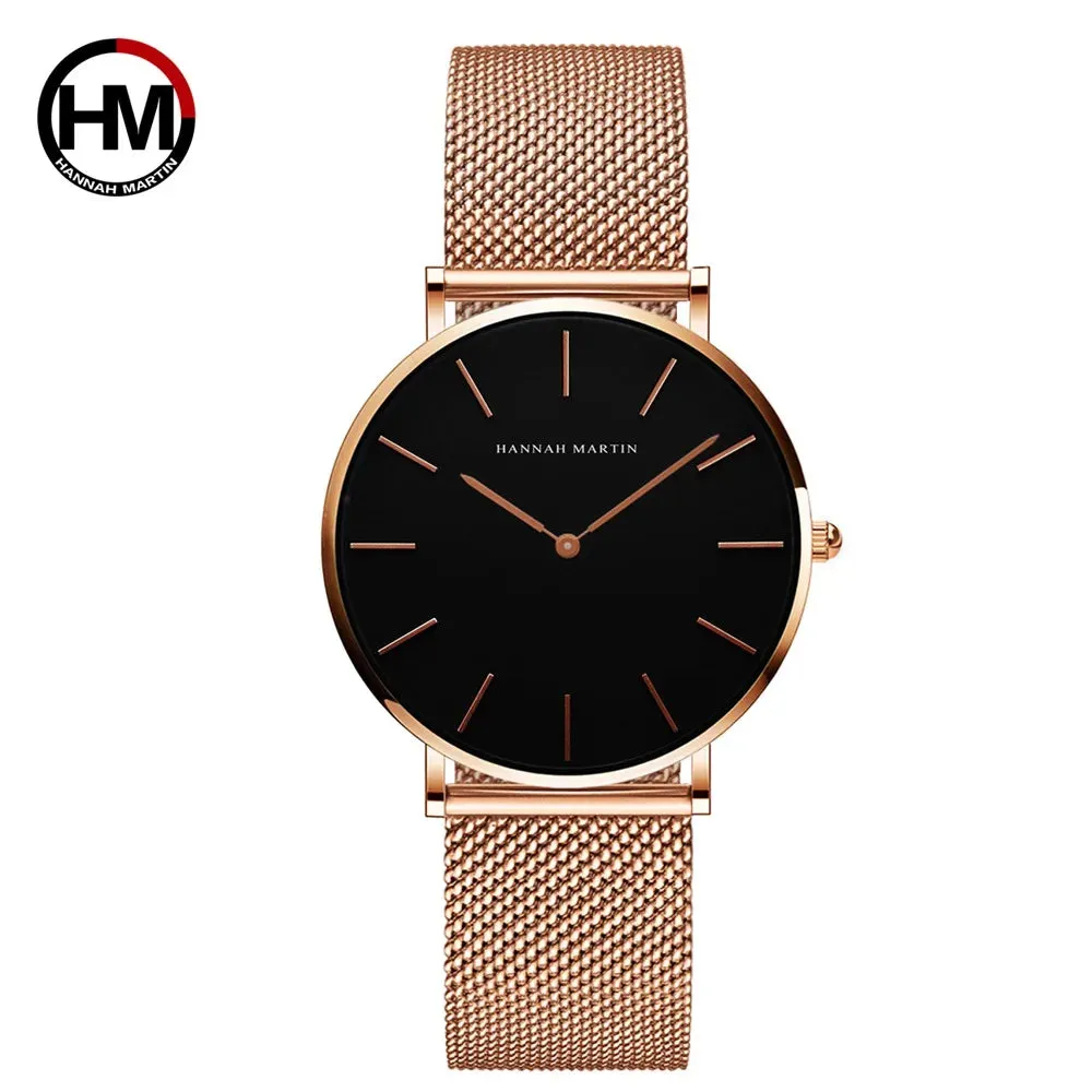 Luxury Slim Stainless Steel Women's Watch