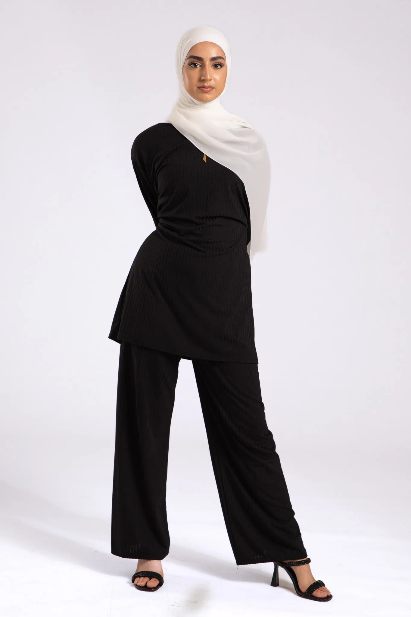 Luxury Soft Chiffon Hijab - Jasmine White
