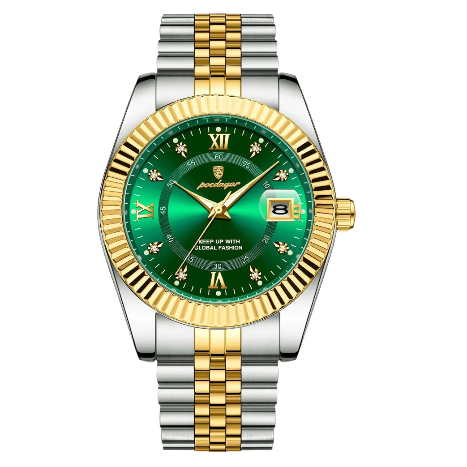 Luxury Sport Wrist Watch For Man Waterproof Luminous Date Men Watch Quartz Stainless Steel Men's Watches Male Reloj box