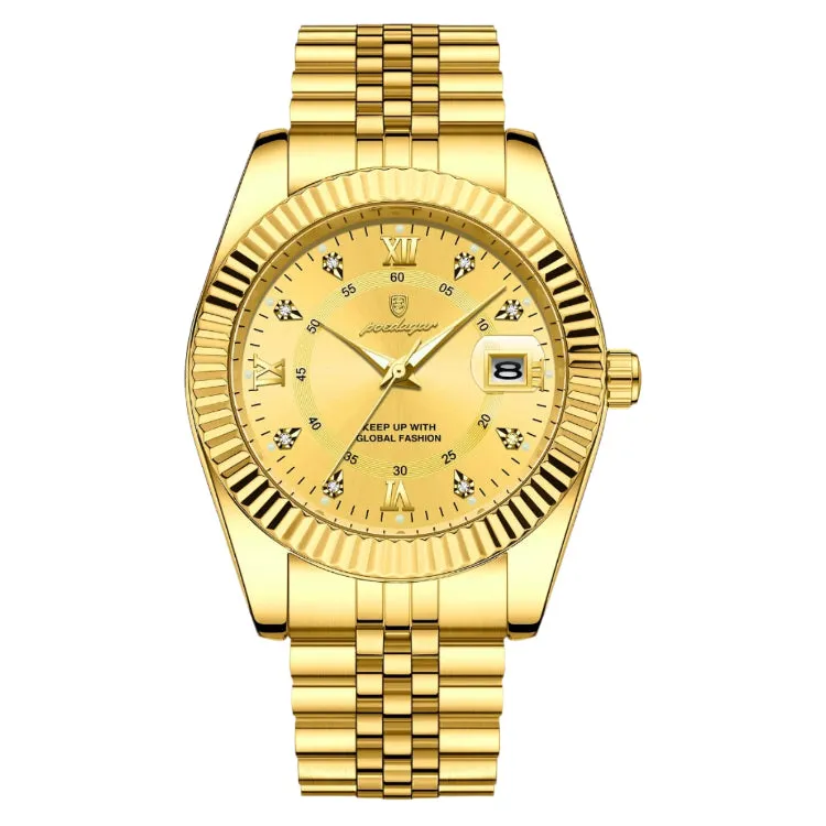 Luxury Sport Wrist Watch For Man Waterproof Luminous Date Men Watch Quartz Stainless Steel Men's Watches Male Reloj box