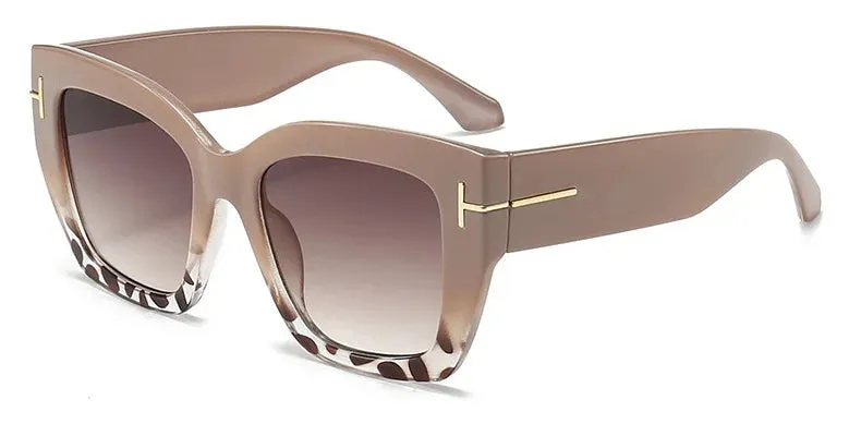 Luxury Square Cat Eye Sunglasses for Women