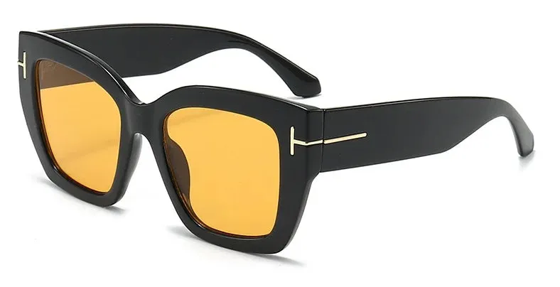 Luxury Square Cat Eye Sunglasses for Women