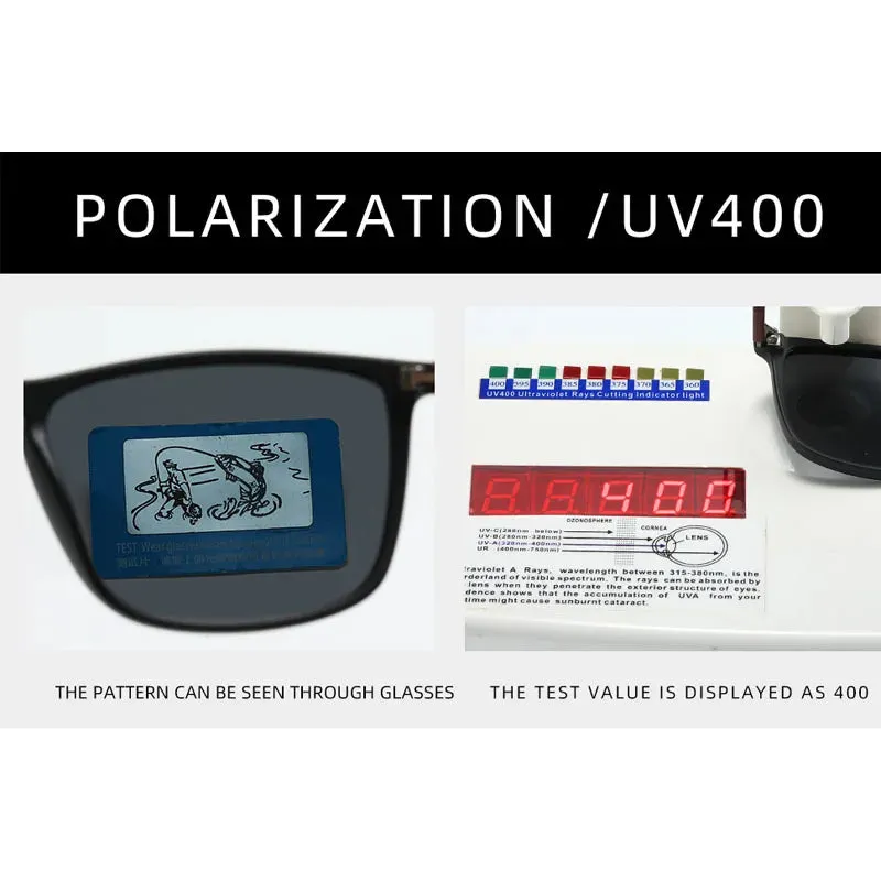 Luxury Square Polarized Sunglasses