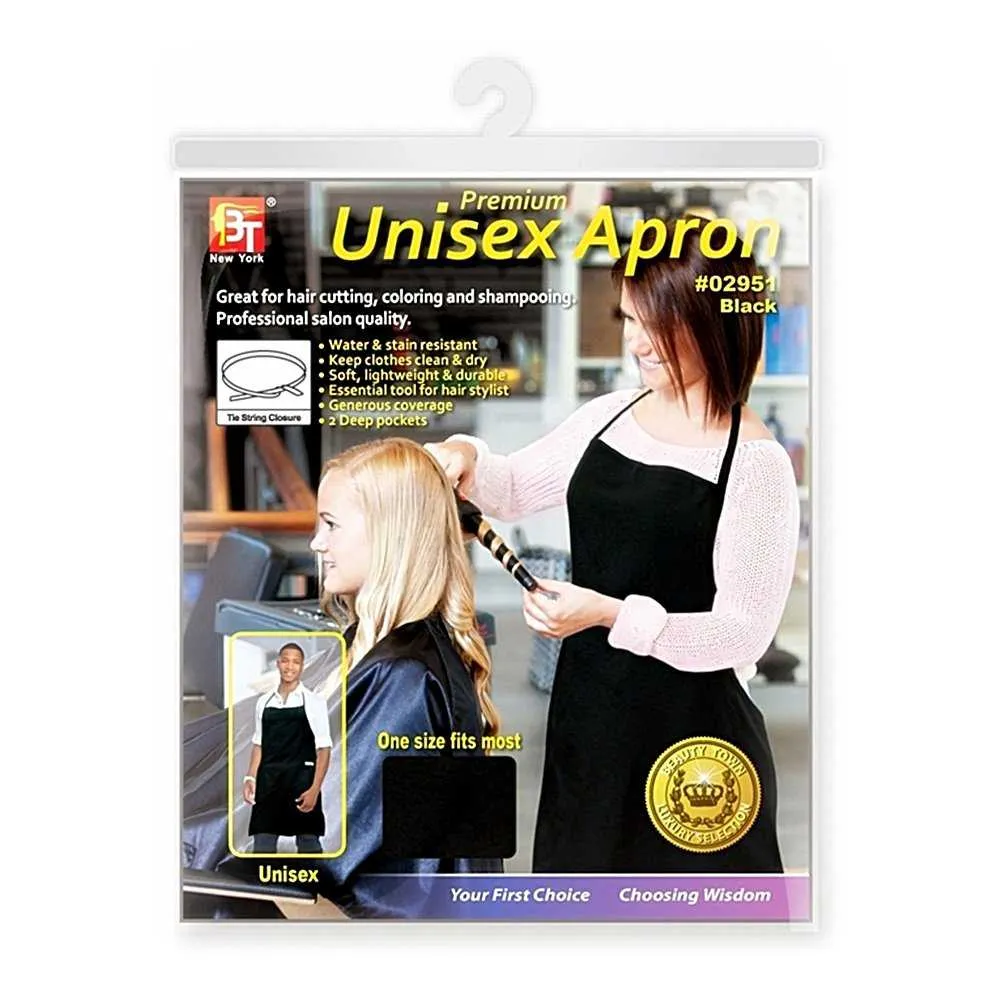 Luxury Unisex Apron-Black  #02951